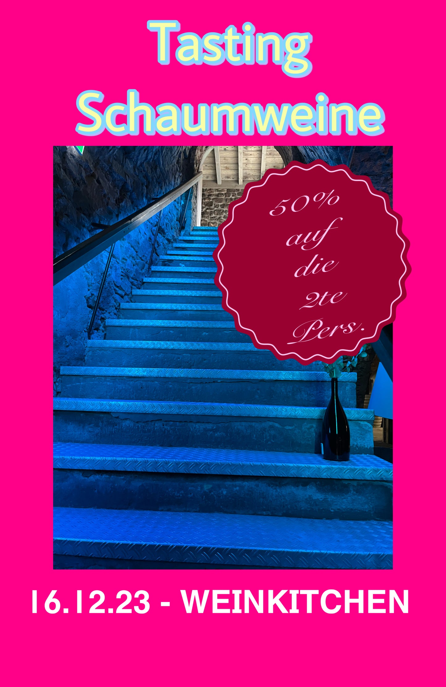 Tasting "Last call- Schaumweine" -Alles für die Festtage und Silvester 16.12.2023