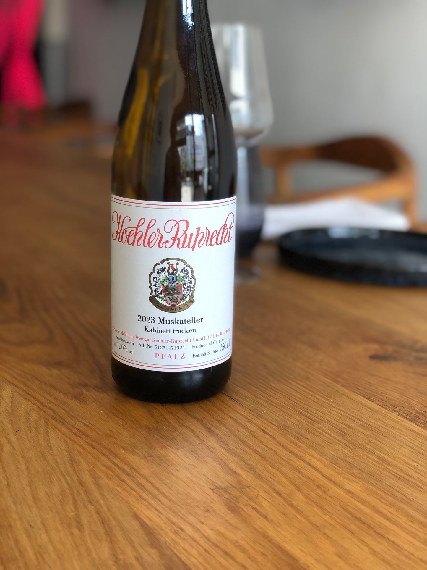 Koehler Ruprecht Muskateller trocken 2023 - 0,75L