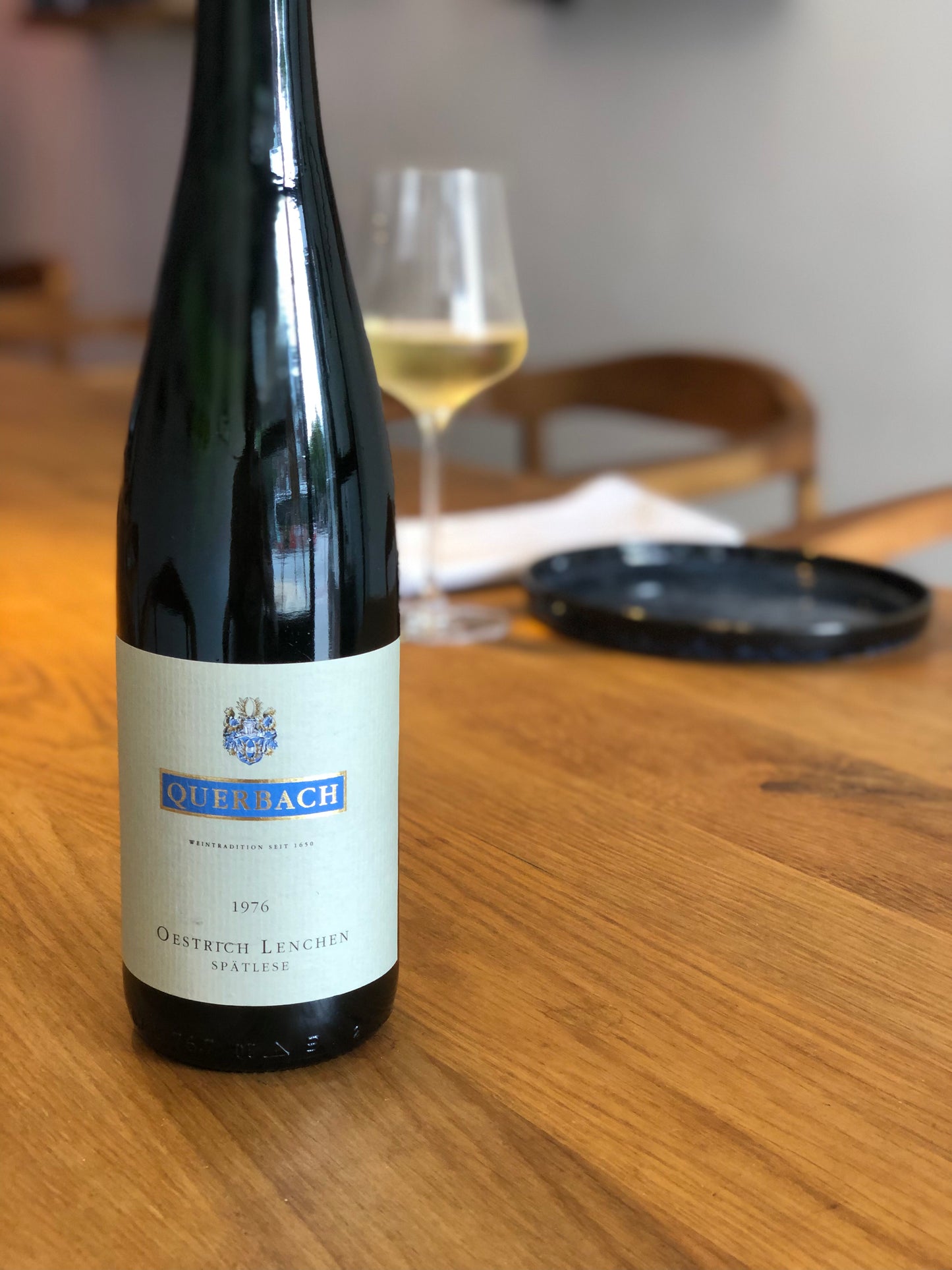 Querbach Riesling Lenchen Spätlese 1976 – 0,75L